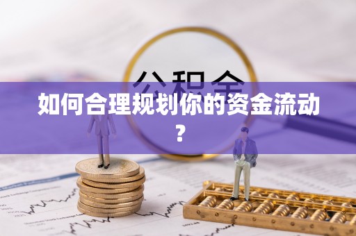 鼎湖如何合理规划你的资金流动？