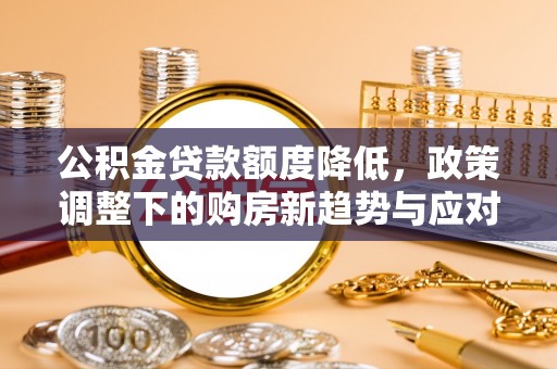 鼎湖公积金贷款额度降低，政策调整下的购房新趋势与应对策略