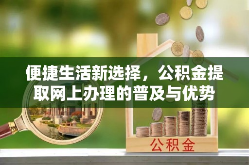 鼎湖便捷生活新选择，公积金提取网上办理的普及与优势