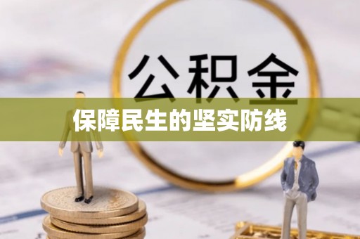 鼎湖保障民生的坚实防线